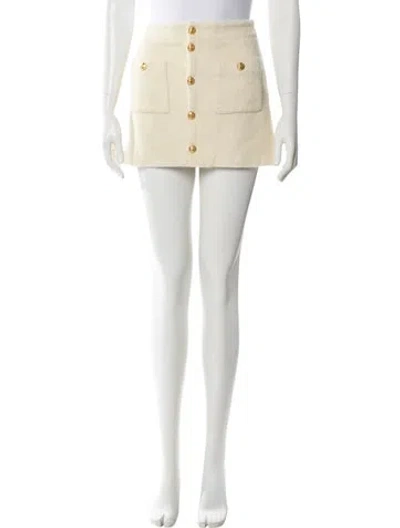 Pre-owned Celine 2023 Mini Skirt In Neutral