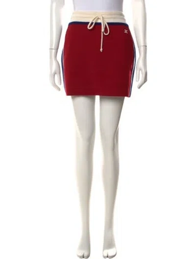 Pre-owned Celine 2023 Mini Skirt In Red