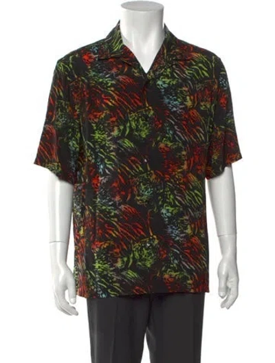 Pre-owned Celine 2023 Silk Shirt In Black
