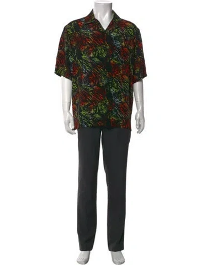 Pre-owned Celine 2023 Silk Shirt In Black