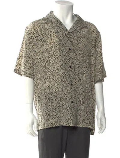 Pre-owned Celine 2023 Silk Shirt W/ Tags In Neutral