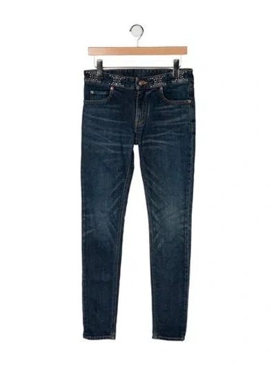 Pre-owned Celine 2023 Skinny Leg Jeans In Blue