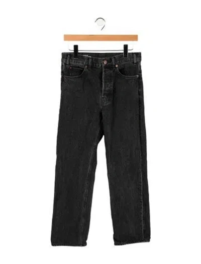 Pre-owned Celine 2023 Straight Leg Jeans In Black