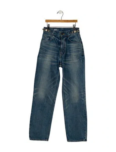 Pre-owned Celine 2023 Straight Leg Jeans In Blue