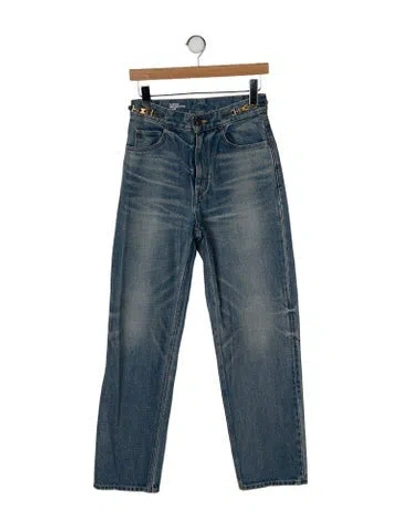 Pre-owned Celine 2023 Straight Leg Jeans In Blue