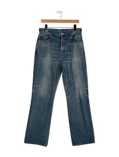 Pre-owned Celine 2023 Straight Leg Jeans In Blue