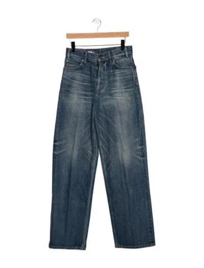 Pre-owned Celine 2023 Straight Leg Jeans In Blue