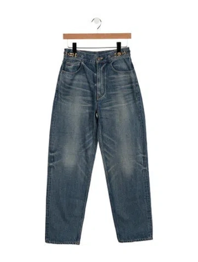 Pre-owned Celine 2023 Straight Leg Jeans In Blue