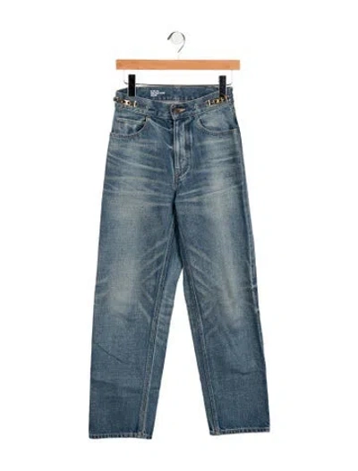 Pre-owned Celine 2023 Straight Leg Jeans In Blue