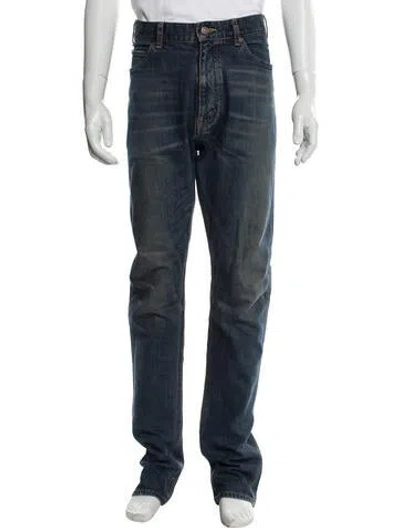 Pre-owned Celine 2023 Straight-leg Jeans In Blue