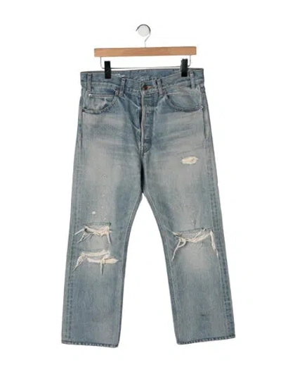 Pre-owned Celine 2023 Straight-leg Jeans In Blue