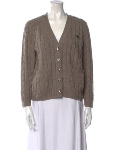 Pre-owned Celine 2023 V-neck Sweater In Pink