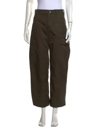 Pre-owned Celine 2023 Wide Leg Pants W/ Tags In Green