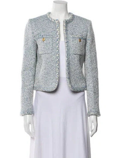 Pre-owned Celine 2023 Wool Evening Jacket In Blue