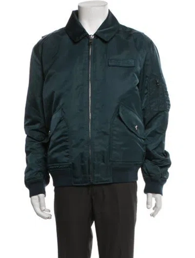 Pre-owned Celine 2024 Bomber Jacket In Green