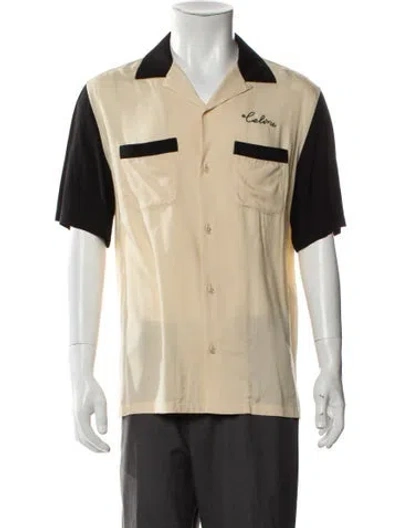 Pre-owned Celine 2024 Colorblock Pattern Shirt In Neutral