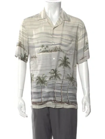Pre-owned Celine 2024 Graphic Print Shirt In Multi
