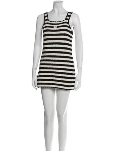 Pre-owned Celine 2024 Mini Dress In Neutral