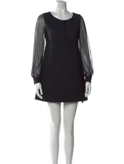 Pre-owned Celine 2024 Mini Dress W/ Tags In Black