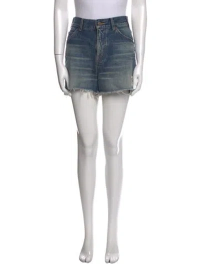 Pre-owned Celine 2024 Mini Shorts In Blue