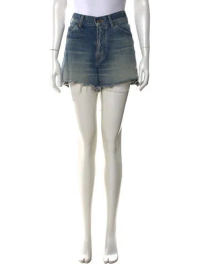 Pre-owned Celine 2024 Mini Shorts In Blue