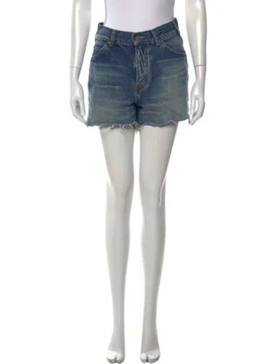 Pre-owned Celine 2024 Mini Shorts In Blue