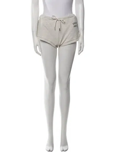 Pre-owned Celine 2024 Mini Shorts In Gray