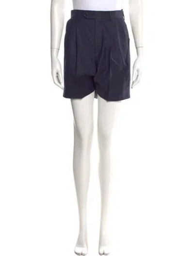 Pre-owned Celine 2024 Mini Shorts W/ Tags In Blue