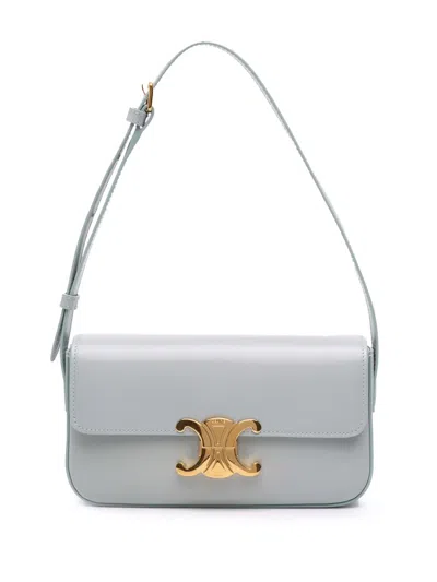 Pre-owned Celine 2024 Shiny Calfskin Claude Shoulder Bag