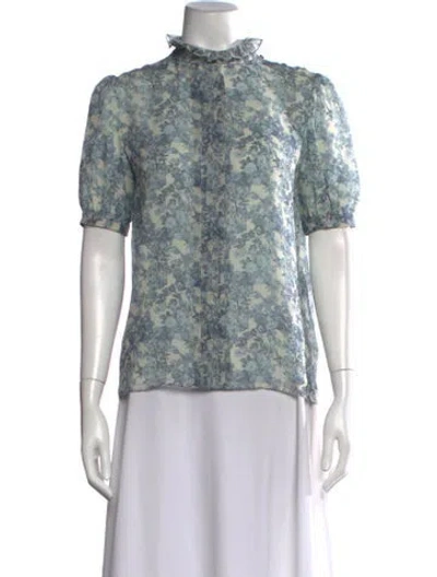 Pre-owned Celine 2024 Silk Blouse In Neutrals