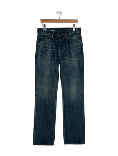 Pre-owned Celine 2024 Straight Leg Jeans In Blue