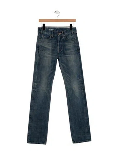 Pre-owned Celine 2024 Straight Leg Jeans In Blue