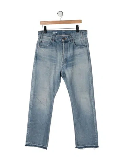 Pre-owned Celine 2024 Straight Leg Jeans In Blue