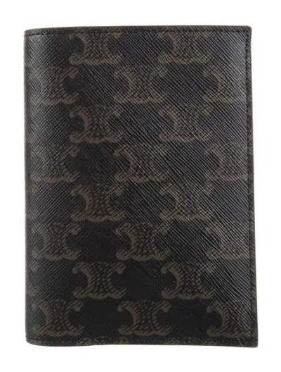 Pre-owned Celine 2024 Triomphe Wallet In Multi