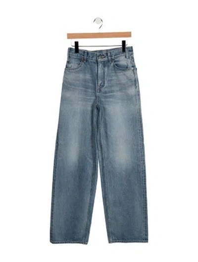 Pre-owned Celine 2024 Wide Leg Jeans In Blue