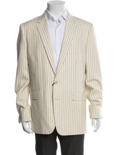Pre-owned Celine 2024 Wool Blazer W/ Tags In Neutral