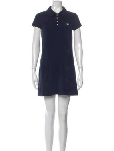 Pre-owned Celine 2025 Mini Dress W/ Tags In Blue