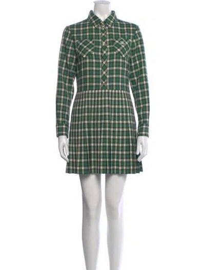 Pre-owned Celine 2025 Mini Dress W/ Tags In Green