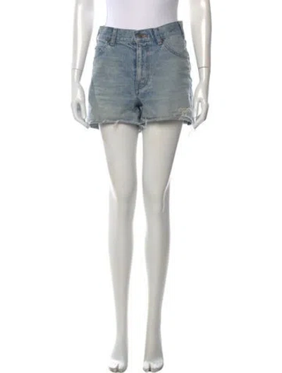 Pre-owned Celine 2025 Mini Shorts In Blue