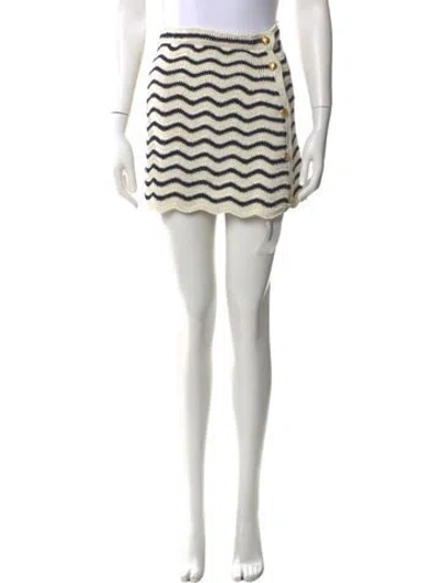 Pre-owned Celine 2025 Mini Skirt In Neutral