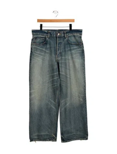 Pre-owned Celine 2025 Relaxed Fit Jeans In Blue