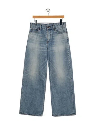 Pre-owned Celine 2025 Wide Leg Jeans In Blue