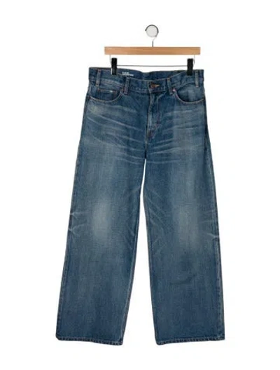 Pre-owned Celine 2025 Wide Leg Jeans In Blue