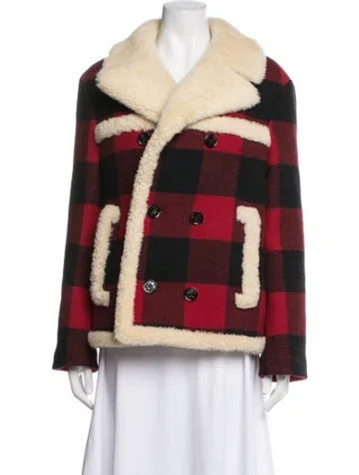 Pre-owned Celine 2025 Wool Jacket In Red