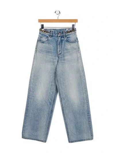Pre-owned Celine 2025-2026 Wide Leg Jeans In Blue
