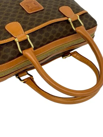 Pre-owned Celine 20th Century Macadam Handbag In Brown