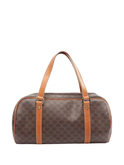 Pre-owned Celine 20th Century Macadam Handbag In Brown