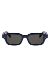 Celine 3 Dots 52mm Rectangle Sunglasses