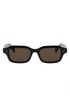 Celine 3 Dots 52mm Rectangle Sunglasses In Multi