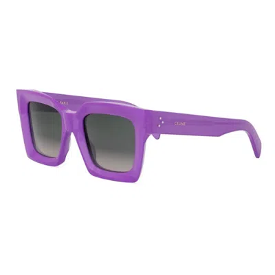 Celine 3 Dots Brown Gradient Sport Ladies Sunglasses Cl40130i 78f 51